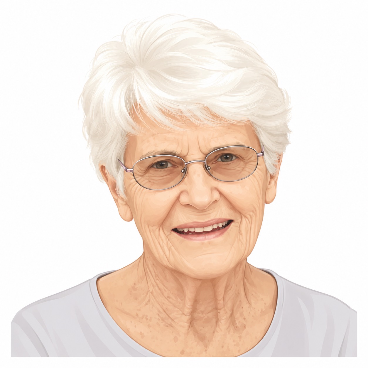 Portrait of Nanny, whose bookkeeping inspired SimpleSteward's guided experience